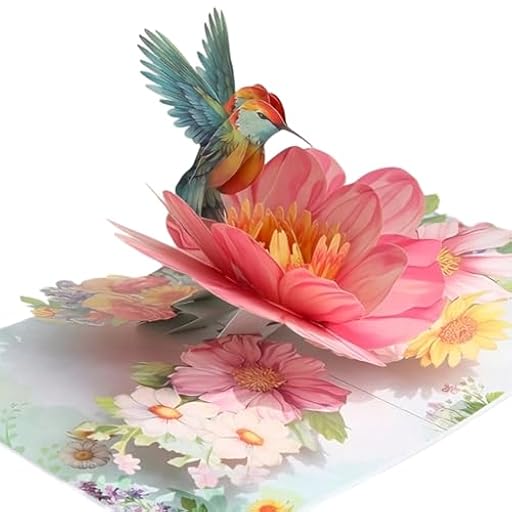 NimblusToy Tarjetas de Cumpleaños Emergentes, Tarjetas de Colibrí y Flores, Tarjeta de Aniversario Emergente, Divertidas Tarjetas de Regalo 3D para Mamá, Abuelas, Esposas y Niñas | Ya disponible en tu tienda friki favorita! En mundofriki.es! NimblusToy Tarjetas de Cumpleaños Emergentes, Tarjetas de Colibrí y Flores, Tarjeta de Aniversario Emergente, Divertidas Tarjetas de Regalo 3D para Mamá, Abuelas, Esposas y Niñas | Ya disponible en tu tienda friki favorita! En mundofriki.es!