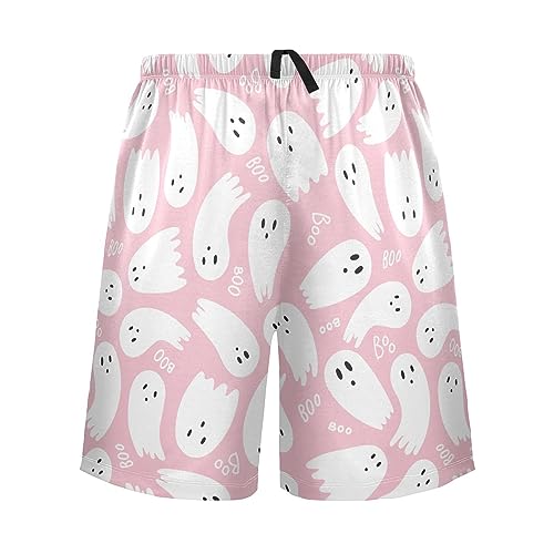 Ollabaky Pajama Shorts for Men Pajama Bottoms Men's Pjs Lounge Sleep Shorts with Pockets2