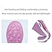 Women's Woven Orthopedic Breathable Soft Shoes Arch Support, Diabetes Foam Shoes Walking Anti-Skid Sports Shoes Purple 38