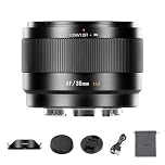Lente 7Artisans AutoFocus 35 mm F1.8 APS-C Frame Lite Serie F1.8 de Gran Apertura, Compatible con reconocimiento Facial y Ocular, Compatible con Sony A6000/A5000/A3000/Nex Series a6700 nex-5t nex-3n