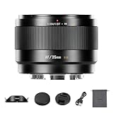 Objectif 7Artisans AF35mm F1.8 APS C Frame Lite à Grande Ouverture F1.8 Compatible avec la Reconnaissance faciale et oculaire Compatible avec Les appareils Photo Sony A6000/A5000/A3000/Nex Series