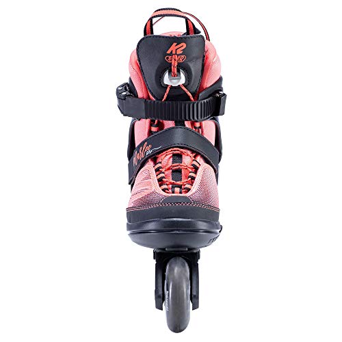 K2 Mädchen Inline Skates MARLEE PRO – Schwarz-Rosa – M (32-37 EU; 13-4 UK; 1-5 US) – 30D0222.1.1.M - 3