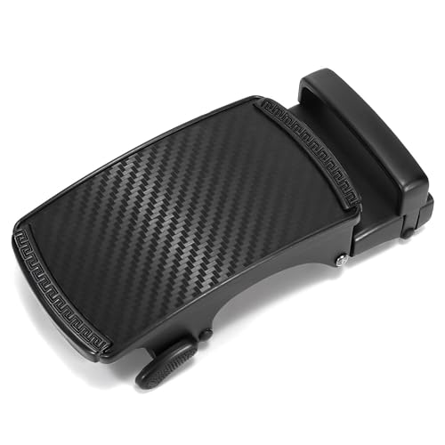 Image of Contacts Automatic Belt Buckles for Men - Ratchet Belt Strap Replacement or Custom Fit, Fits Waist 28-42 Inches - No Strap Included