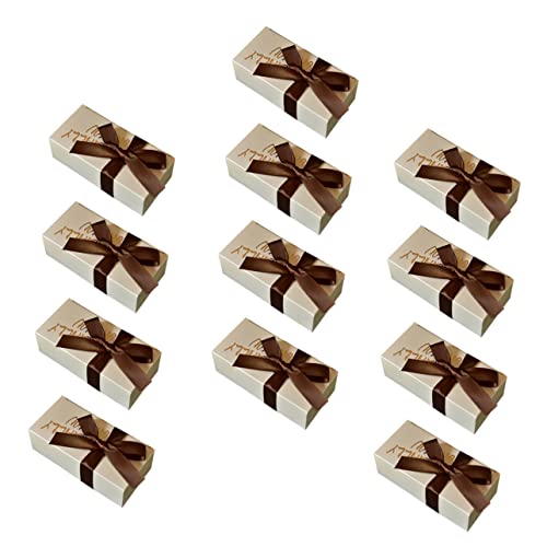 TOVINANNA 20 Piezas Cajas para Bodas de Bonitas Cajitas para Decoración y Empaque de Invitados para Celebraciones Color Aleatorio