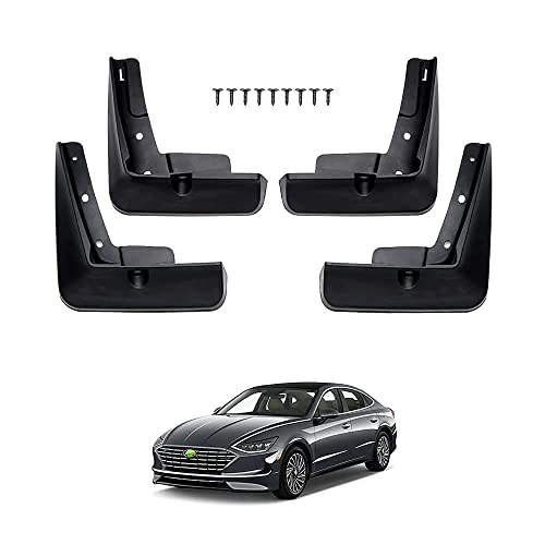 Image of Autorder Mud Flpas Splash Guards for Hyundai Sonata 2023 2022 2021 2020 Accessories Mudflap Fender Flares Front and Rear Mud Guard Set 4PCS