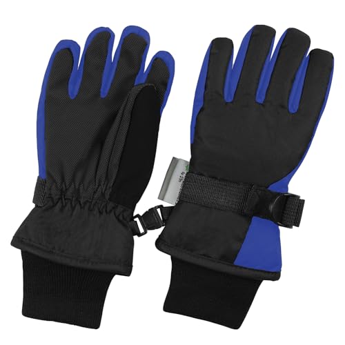 Image of Waterproof Kids Ski Snow Gloves, 100G 3M Thinsulate Warm Winter Boys Girls