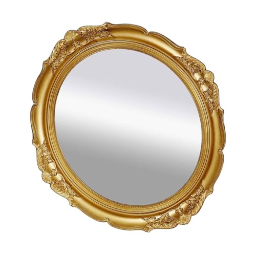 Espejo de maquillaje vintage para pared WOONEKY