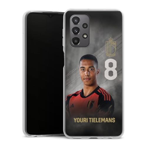 Coque en silicone Samsung Galaxy A23 5G DeinDesign avec design souple de Youri Tielemans