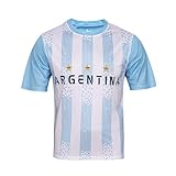 SURUIDA Customize Fan Argentina Soccer Jersey，Men Football Shirt Soccer Wear for Sports Training Blue