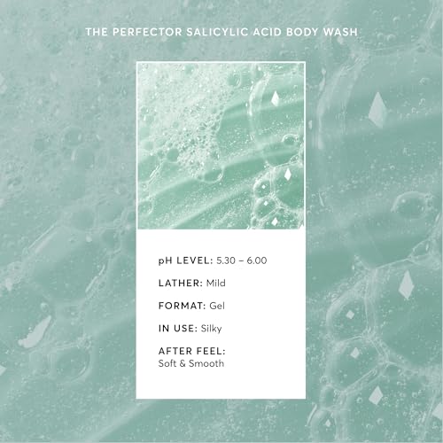 Image of Naturium The Perfector Salicylic Acid Body Wash, Gentle & Smoothing Cleanser, 16.9 oz