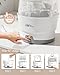 HEYVALUE Ease-Steam Bottle Sterilizer, Compact Baby Bottle Sterilizer, Fast One-Touch Operation (Esterilizador de Biberones), Electric Sterilizer for Baby Bottles, Baby Essentials & Breast Pump Parts