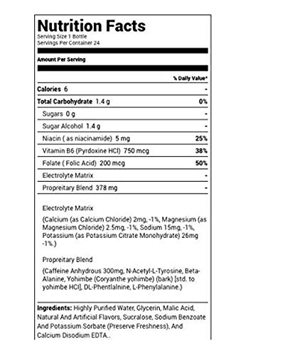 VPX Redline Xtreme, Cotton Candy, 8 Ounce Bottles, 24 Count