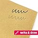100 Blatt, Braunes Papier Kraftpapier A4, 100 g/m²