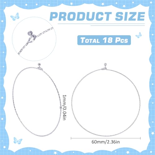 SUNNYCLUE 18pcs Blank Bangle Bracelets - Image 2