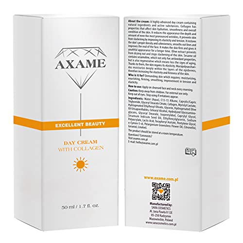 Day Cream Anti Aging Face Moisturizer with Natural Collagen 1.7 fl oz | 50 ml - Image 5