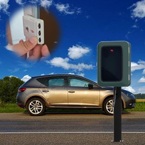Borne de recharge pour véhicules électriques extérieurs avec colonne de charge