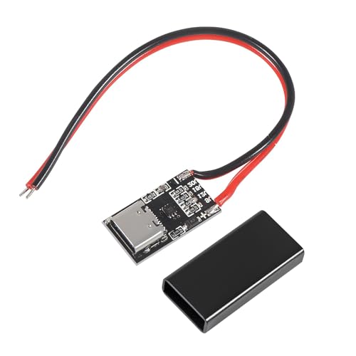 5-Piece Set of Type-C PD3.0 QC Trigger Board USB-C PD QC 5V 9V 12V 15V 20V DC Fixed Voltage Power Trigger Module 5A with QC Trigger Housing for Household Electronics4