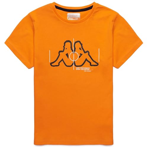 Kappa BOLLENGO Kid Boy Camiseta, Niños, Naranja