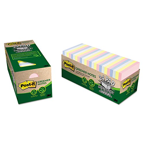 Mmm654r24cpap Post-it recycl Notes mémo repositionnable jaune