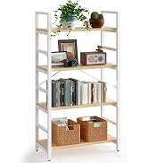 Amazon｜Bestier ラック オープンシェルフ 4段 幅60×奥行28×高さ122cm