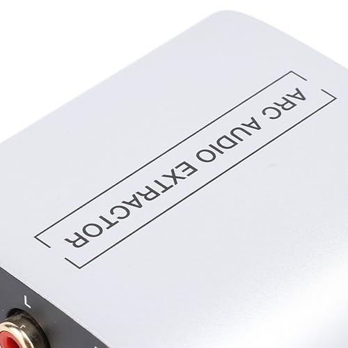 Convertidor de extracción HD ARC a estéreo analógico con divisor de audio RCA y jack 7