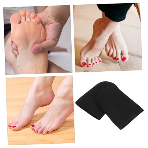 2 unidades de cubiertas térmicas para dedos de neopreno para calzado de ciclismo, running y senderismo; ideales para baños de hielo y clima frío, color negro miniatura 6