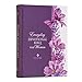 NLT Holy Bible Everyday Devotional Bible for Women New Living Translation, Purple Floral Printed, Flexible Daily Bible Reading Plan Options (NLT Womens Devo Editions)
