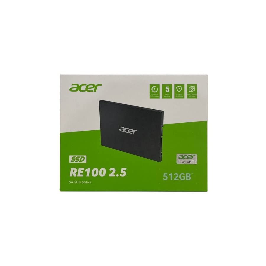 Amazon.co.jp: Acer RE100-25-512GB 3D NAND SATA 2.5-inch SSD Metal 
