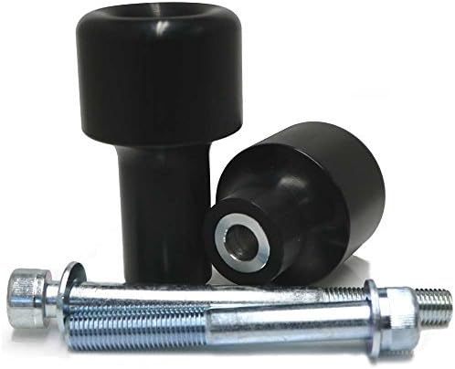 Shogun LEFT SIDE BODY MODIFICATION REQUIRED 2006 2007 Suzuki GSXR600 GSXR 600 2006 2007 GSXR750 GSXR 750 Black Frame Sliders - 750-5429 - MADE IN THE USA