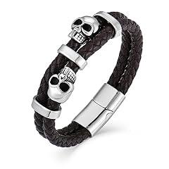 (Silver Skull) - Brown