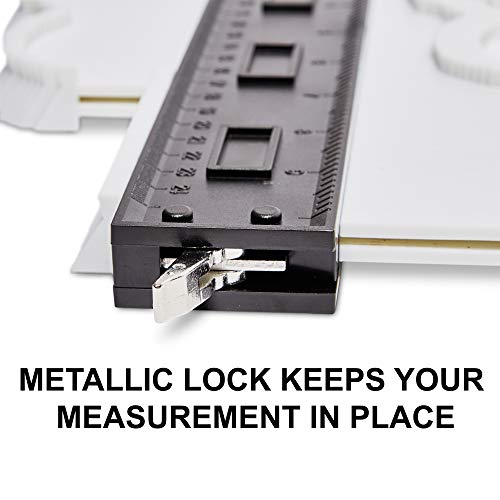 Bountifullness Contour Gauge Profile Tool With Lock thumb #7