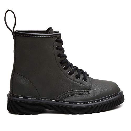 Bota Coturno Viena Unissex Vegano Cano Alto Black Boots Musgo 41