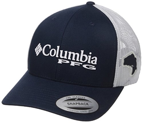 Image of Columbia Unisex-Adult PFG Snap Back Fish Flag Ballcap