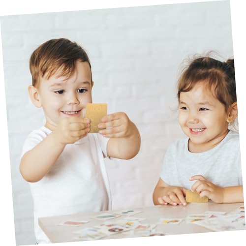 Uonlytech Mini Spielkarten Portable Mini Karten aus Papier und Kunststoff Stabile Miniatur Pokerkarten mit Goldfolie für Puppenhaus Dekoration und Lernspielzeug – Bild 6