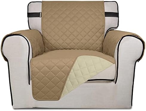 Time to Sparkle 1Pack Recliner Chair Cover Waterproof Recliner Chair Covers Slip Slipcover Protector Machine Washable Furniture Protector Cover for Kids and Pets - Black