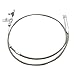 GSKMOTOR Transmission Kick Down Cable For All GM 700-R4 Chevy Pontiac Oldsmobile Buick Etc, Stainless Steel Braided SBC BBC Transmission Detent Kickdown Wiring Kit