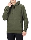 [Amazon Essentials] フリース パーカー メンズ ヘザーオリーブ L