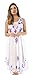 Riviera Sun 21808-PUR-2X Dress Dresses for Women White/Purple