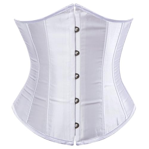 Corset à lacets SHEKINI blanc XL ajustement sur mesure et silhouette sculptée