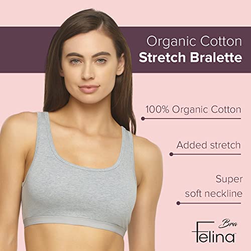 Felina | Organic Cotton Bralette for Women | Super Soft & from Plant-Based Dyes2