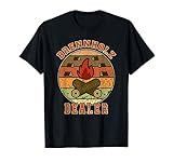 Brennholz Dealer Landwirt Geschenk Holzhandel Holzhändler T-Shirt