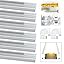 Led Aluminum Profile, Jirvyuk 6 Pack 1m/3.3ft LED Channel and Diffuser ...