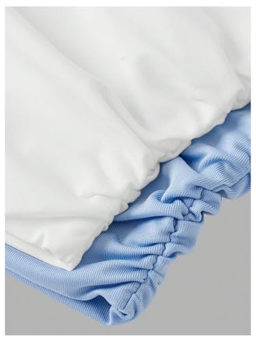 Image of Milumia Girl's 2 Pack Tube Top Ruched Strapless Sleeveless Bandeau Tops