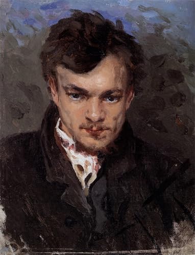 Cuadro moderno de calidad con pintura al óleo clásica de Sergei Ivanov por Nesterov