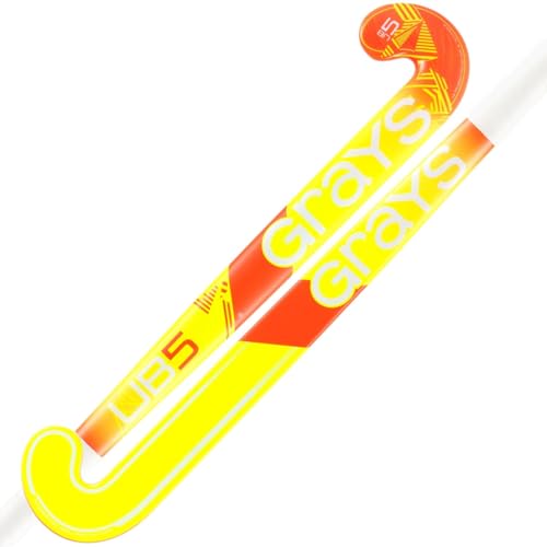 GRAYS UB 5 Junior Composite Hockey Stick - Yellow (34")