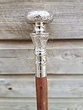 Medieval Replicas Wooden Vintage Design Victoria Walking Stick Cane Beautiful Brass Handle Cane