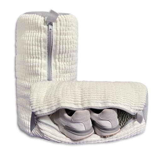 Bolsa de lavado de zapatos para lavadora que evita deformaciones y limpia a fondo sin esfuerzo