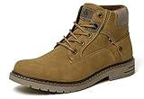  Mishansha Botines Hombre Invierno Impermeable Clasicas Men Boots Caqui 40