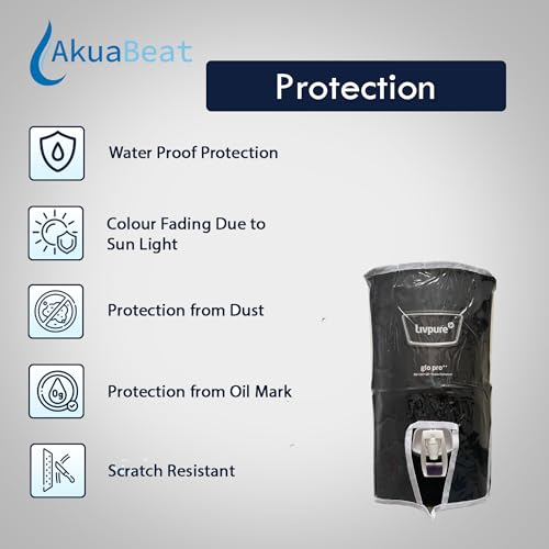 Image of Body Protective Cover for Livpure GLO PRO ++ RO+ UV+ UF+ Taste Enahncer Water Purifier Model., Blue