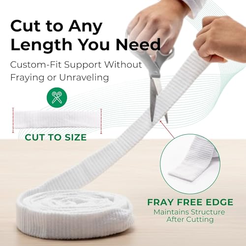 Image of Lohmann & Rauscher tg Fix Net Tubular Bandage, Elastic Net Wound Dressing, Bandage Retainer for Large Extremities, Size C (65.0cm Wide x 25m Long When Stretched)